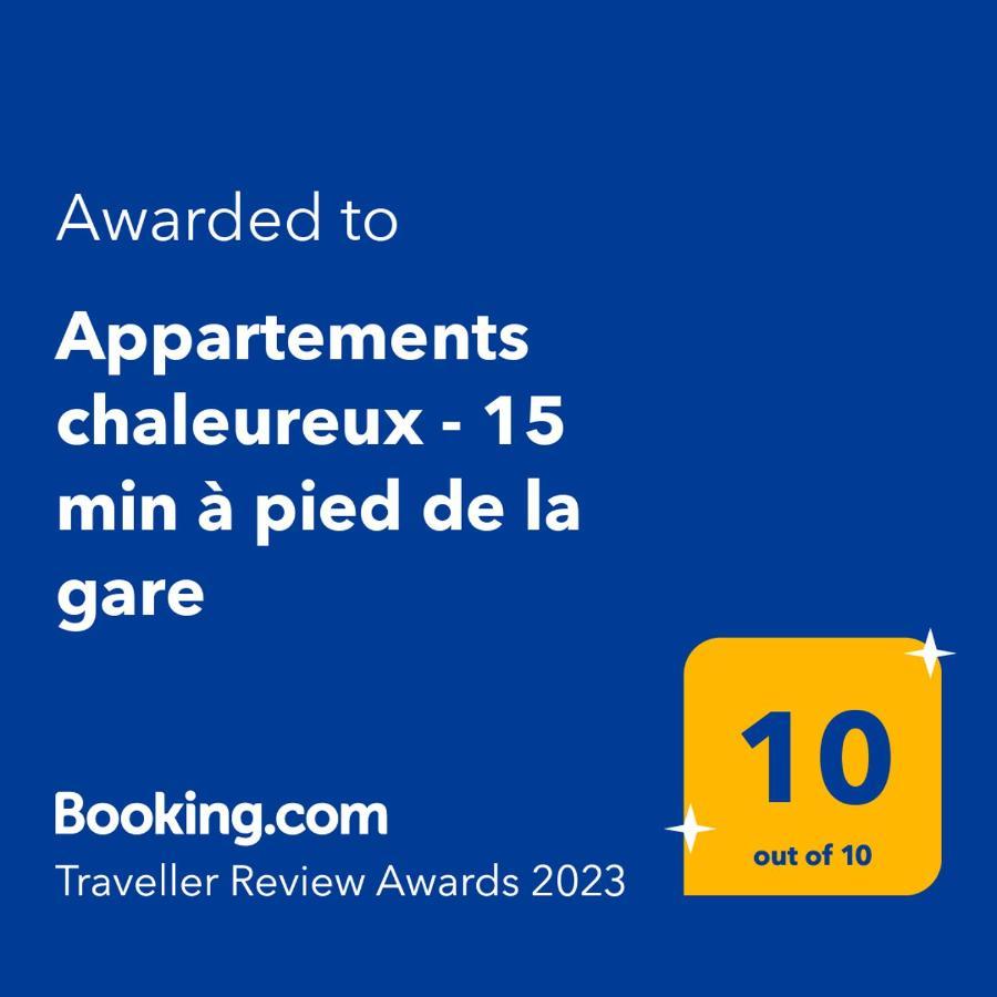 Appartements Chaleureux - 15 Min A Pied De La Gare 르아브르 외부 사진